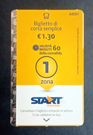 Билет автобус троллейбус Италия Римини 2017