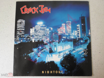 Crack Jaw – Nightout (Steamhammer 1985;Germany) RARE !!! EX