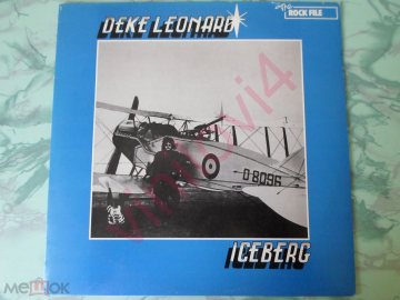 Deke Leonard( ex Man ) ‎– Iceberg (United Artists Records 1980;UK;Series:The Rock File)EX+