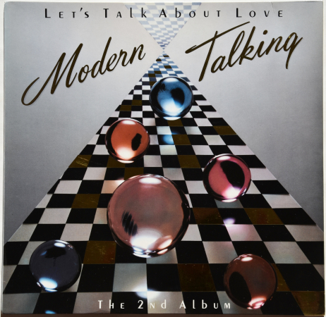 Modern Talking "Let's Talk About Love" 1985 Lp + Stickers 