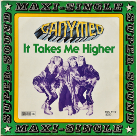 Ganymed "It Takes Me Higher" 1978 Maxi Single Yellow Vinyl  