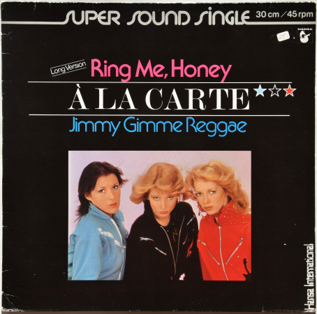 A La Carte "Ring Me, Honey" 1980 Maxi Single  