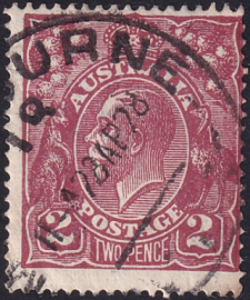 Австралия 1924 год . Король Георг V . 2 p . Каталог 10,0 €