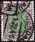 Германия , рейх . 1920 год . Германия , 1 m . Каталог 3,50 £ . (6) 