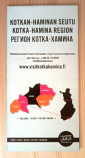 Регион Котка Хамина карта Финляндия - вид 3