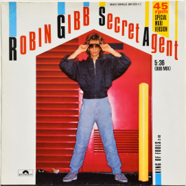 Robin Gibb (Bee Gees) "Secret Agent" 1984 Maxi Single 