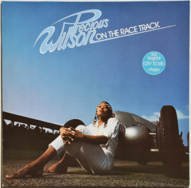 Precious Wilson (ex. Eruption) "On The Race Track" 1980 Lp + Poster!  
