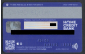 Пластиковая зарплатная карта VISA ХоумКредит синяя именная UNC NFC ALIOTH - вид 1