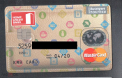 Пластиковая карта MasterCard ХоумКредит Быстрые покупки KMB NOVACARD г разновидность