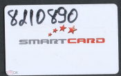 Карта SMART CARD с чипом и лентой старая