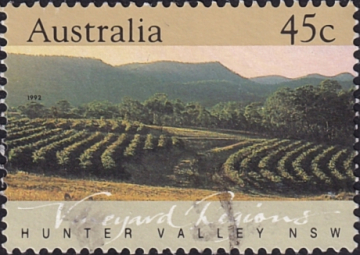 Австралия 1992 год . Хантер-Вэлли, Новый Южный Уэльс . Каталог 1,1 £