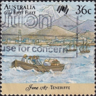 Австралия 1987 год . Перевозка припасов, Санта-Крус . Каталог 1,0 £