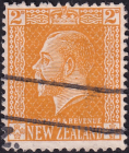 Новая Зеландия 1916 год . King George V 2d . Каталог 0,50 € (1)
