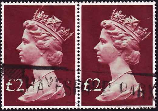 Великобритания 1977 год . Queen Elizabeth II , 2f . Каталог 2,0 €. (3)