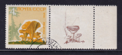 СССР 1964  год. Грибы. марка + купон. 4коп.  ( А-23-124 )
