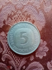 5 марок Германия / ФРГ. 1978F.