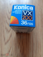 Цветная негативная фотопленка Konica VX 200 36/135. - вид 3