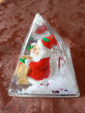 Дед Мороз в пирамиде под снегопадом. СССР. Винтаж! - вид 1