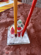 Дед Мороз в пирамиде под снегопадом. СССР. Винтаж! - вид 3