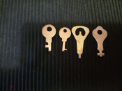 Ключи МИНИ разные. 4 штуки.