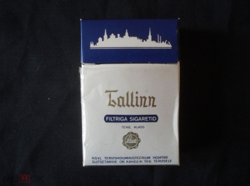 Упаковка от сигарет "Таллинн" 1982 год. СССР + БОНУС