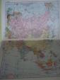 Книга с картами Атлас мира".1968. - вид 3