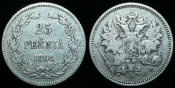 25 пенни 1894 г. Русская Финляндия (С507)