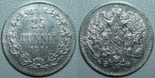 25 пенни 1901 г. Русская Финляндия (С444)