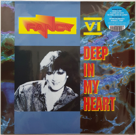 Fancy "Six: Deep In My Heart" 1991/2022 Lp Limited Blue Vinyl NEW!  
