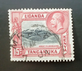 Кения Уганда Танганьика КУТ 1935 Килиманджаро Георг V Sc# 49 Used