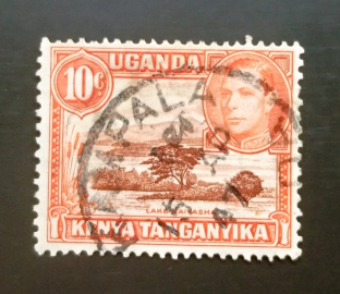 Кения Уганда Танганьика КУТ 1938 Озеро Найваша Георг VI Sc# 69 Used