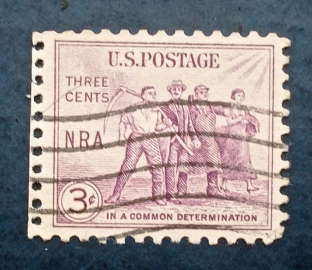 США 1933 Национальная стрелковая ассоциация Рабочие Sc# 732 Used
