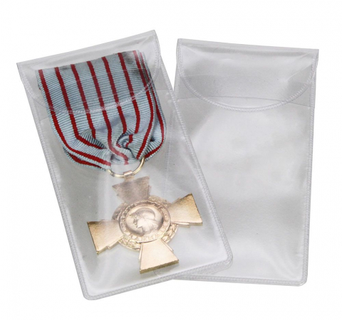 Safe. Защитные обложки (холдеры) для медалей, наград, орденов 45 x 100 мм (50 шт.)