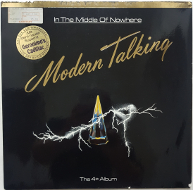 Modern Talking "In The Middle Of Nowhere" 1986 Lp  