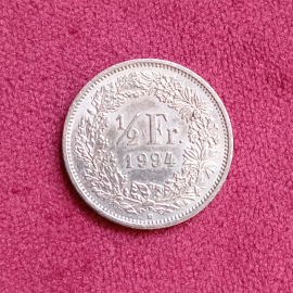 1994 год Швейцария 1/2 франка