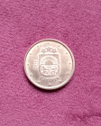 2014 год Латвия 1 цент 