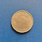 2008 год Кипр 20 центов 