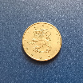 1999 год Финляндия 10 евроцентов 